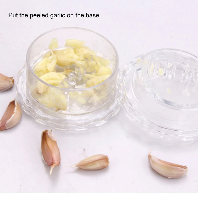 Garlic Presses Manual Mashed Garlic Manually Processor Food Chopper Fruit Slicer Twist Prevent Tears Tool Crusher For Kitchen