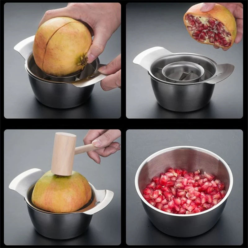 Stainless Steel Pomegranate Peeling Pulp Separator Kitchen Fruit and Vegetable Tool peeler seed remover kitchen gadget