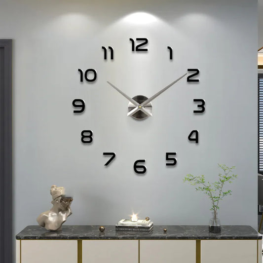 Studio Live Large Wall Clock Quartz 3D